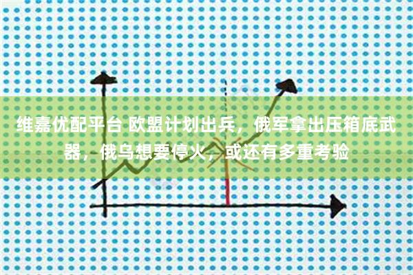 维嘉优配平台 欧盟计划出兵，俄军拿出压箱底武器，俄乌想要停火，或还有多重考验